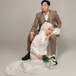 Aurora dress - white -- By Mira All size ( Start bb 40-60kg ) LD 100cm PB 150cm & panjang ekor 170cm Include jilbab Rekomen Prewedding & Birthday partyGaun hanya disewakan & Tidak dijual Info lebi-3
