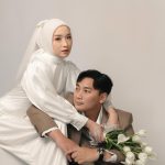 Aurora dress - white -- By Mira All size ( Start bb 40-60kg ) LD 100cm PB 150cm & panjang ekor 170cm Include jilbab Rekomen Prewedding & Birthday partyGaun hanya disewakan & Tidak dijual Info lebi-4